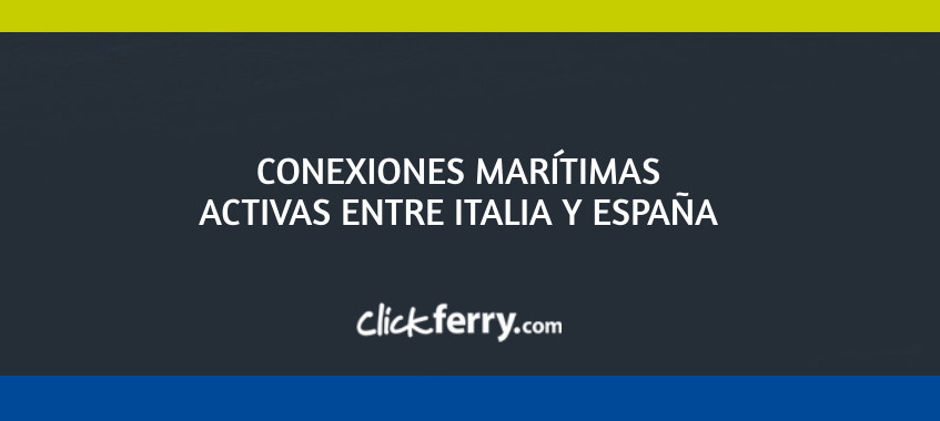 Imagen de Conexiones marítimas entre Italia y España